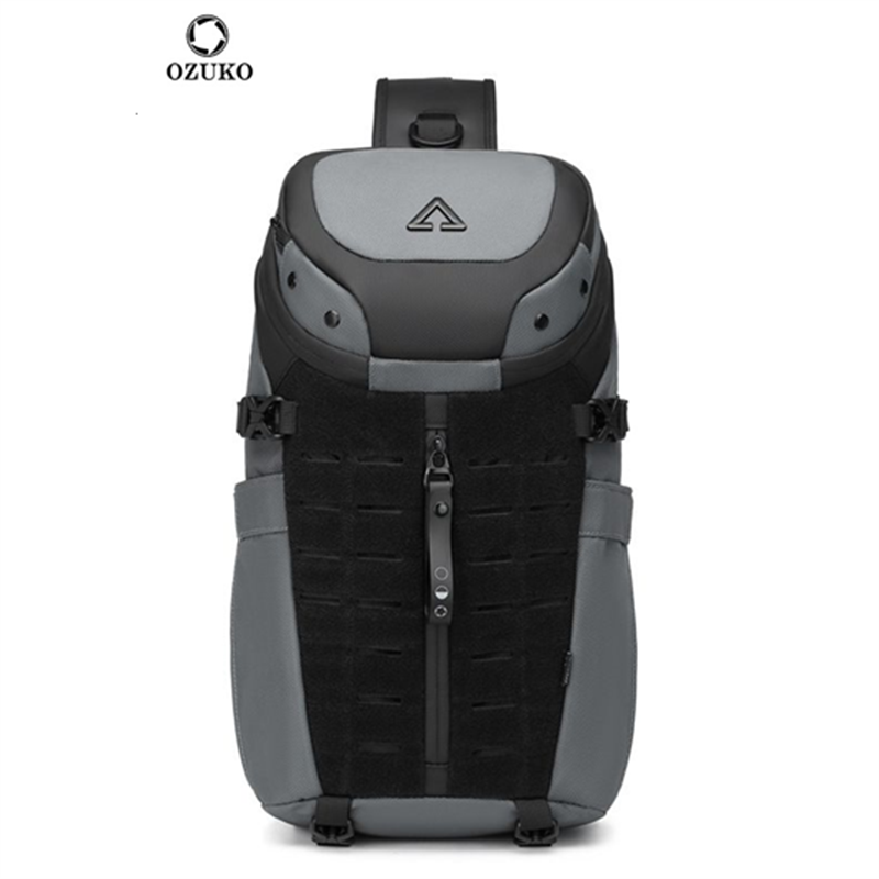 Travel Backpack Anti Theft - Bolso de pecho Ozuko, bandolera impermeable